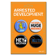 Arrested Development Pin Set 4-Pack